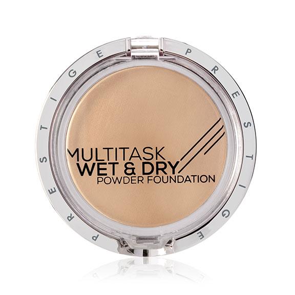 PRESTIGE COSMETICS Multitask Wet and Dry Powder Foundation - Natural Buff (WD-06) - oddros.shop